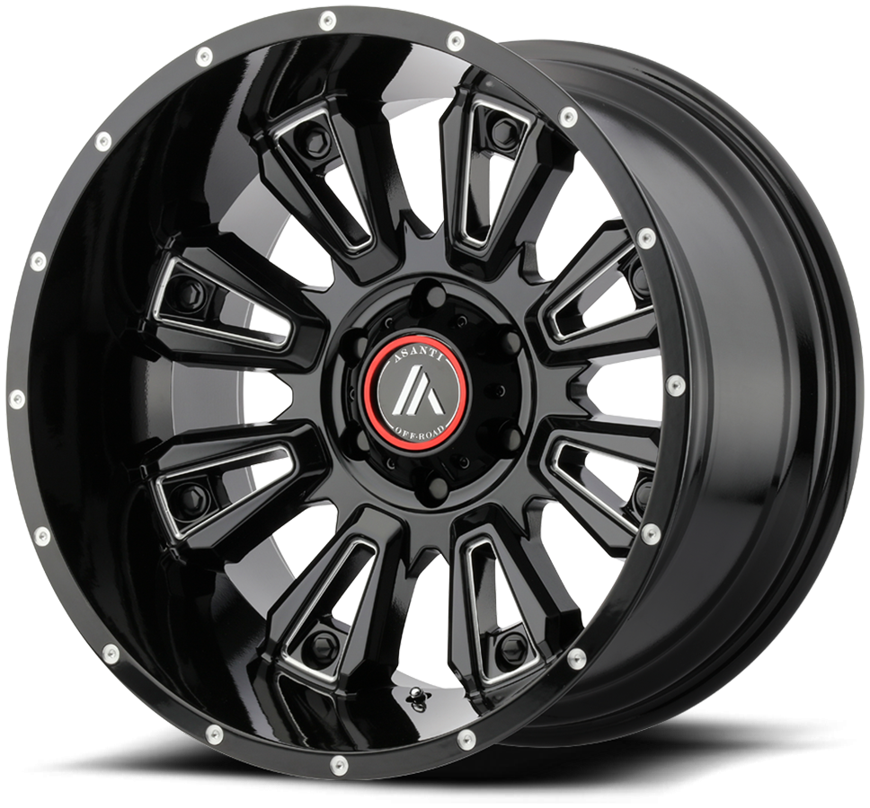 Scheda Variante Ruota &rsaquo; Marca: Asanti &rsaquo; Modello: AB808 Blackhawk